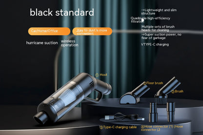 Aspiradora inalámbrica de alta potencia – limpieza sin esfuerzo