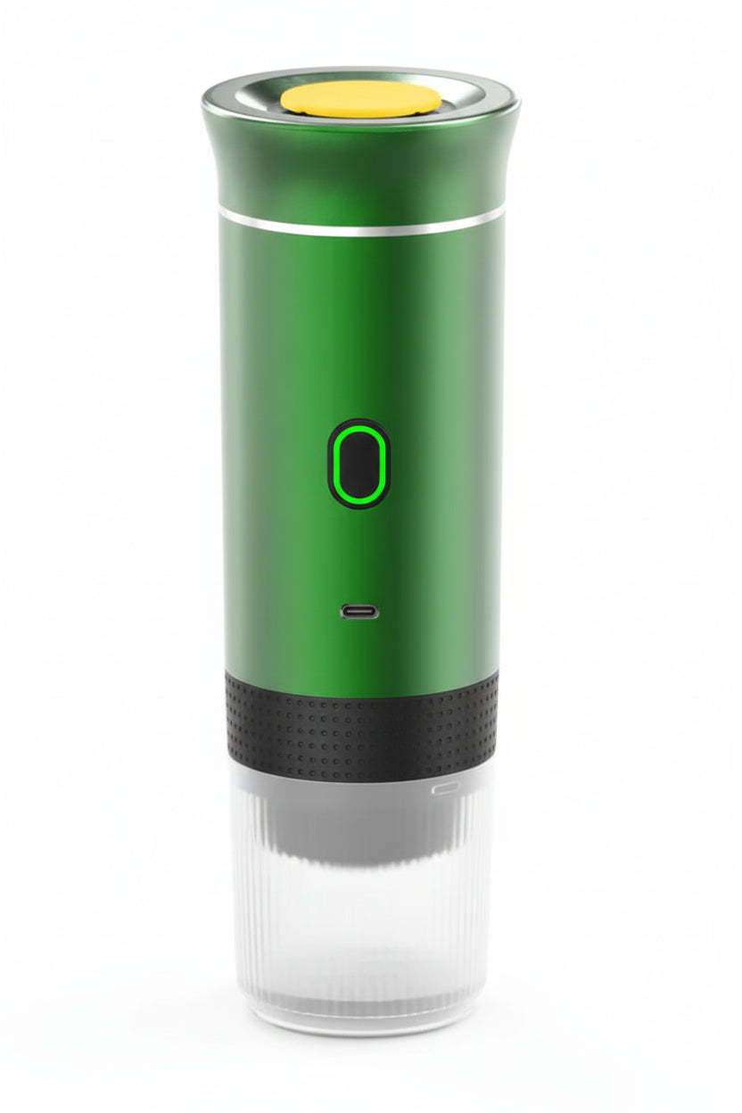 Cafetera portátil de cápsulas – espresso en cualquier lugar